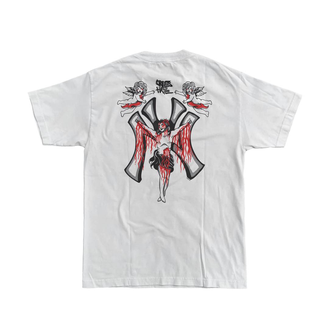Cross Of Disbelief - White Tee
