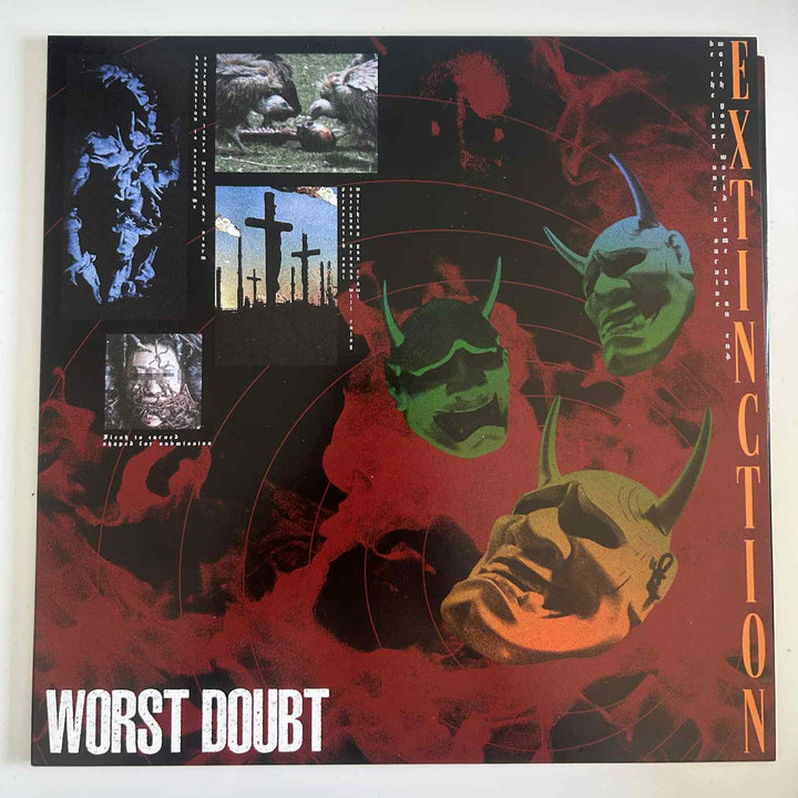 Worst Doubt - Extinction (12" Vinyl, Turquoise/Black Swirl)